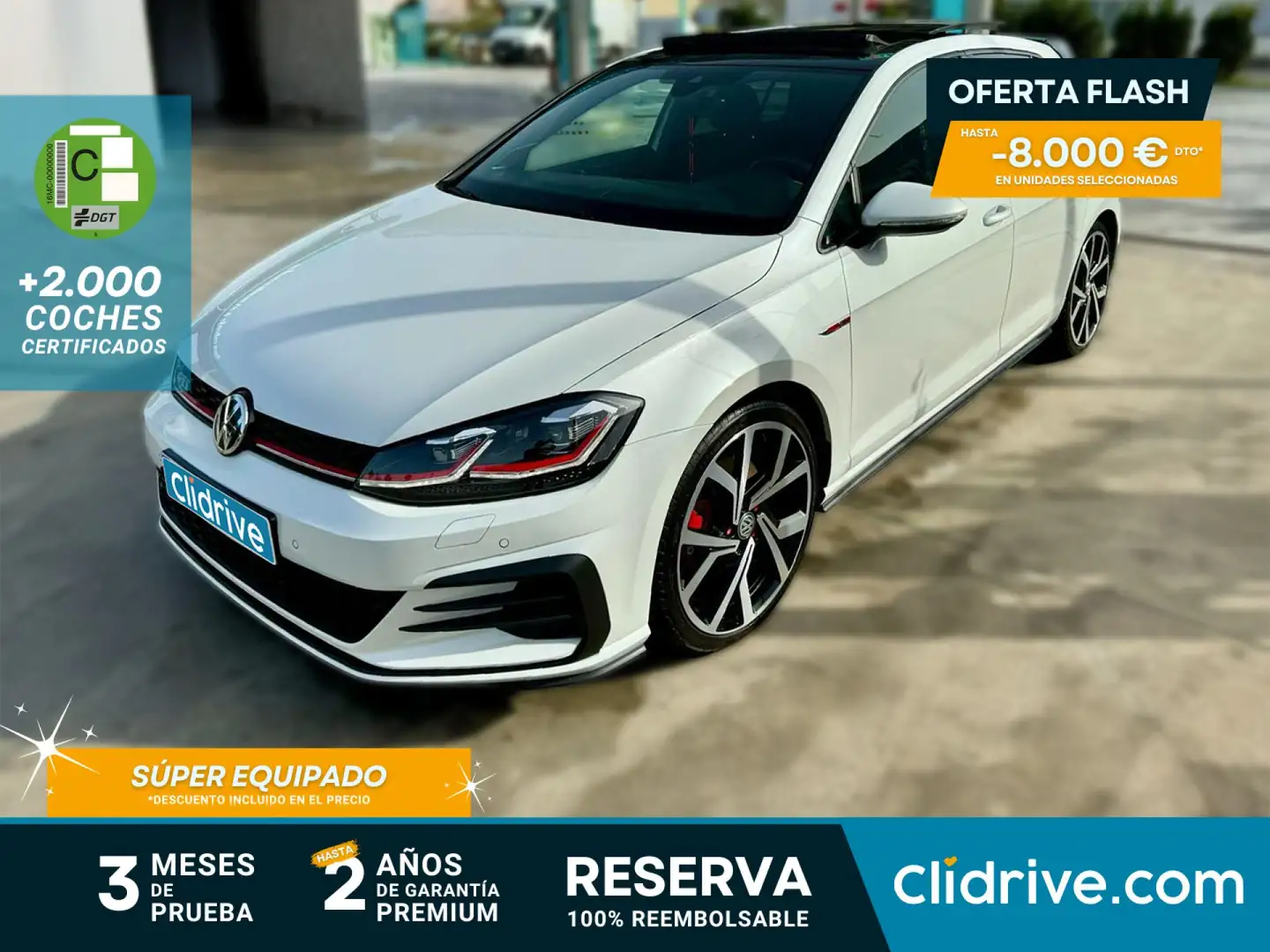 Volkswagen Golf GTI 2.0 TSI DSG6 169kW Blanco - 1