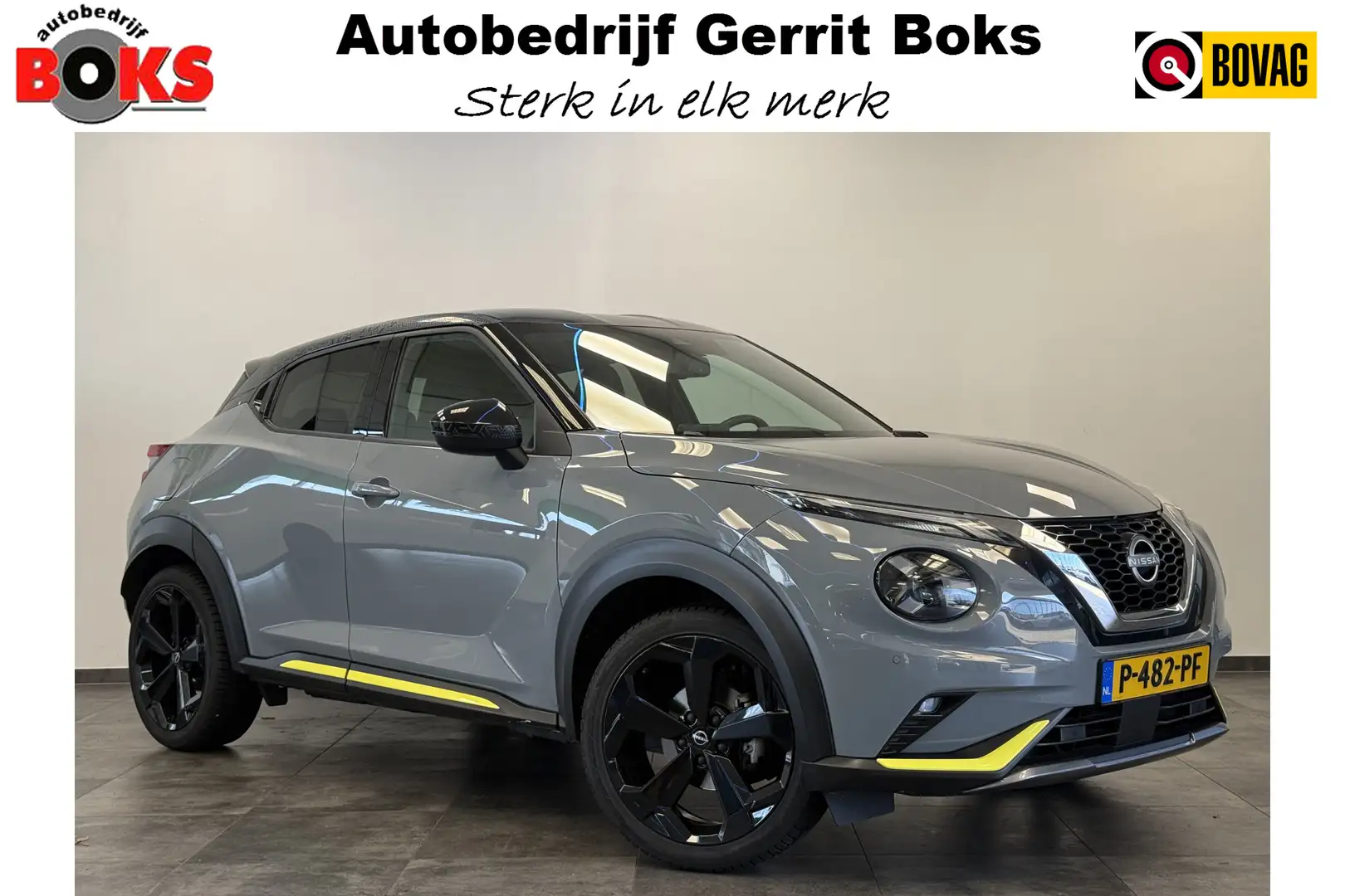 Nissan Juke 1.0 DIG-T Kiiro Navigatie Cruise Control Stoelverw Grijs - 1