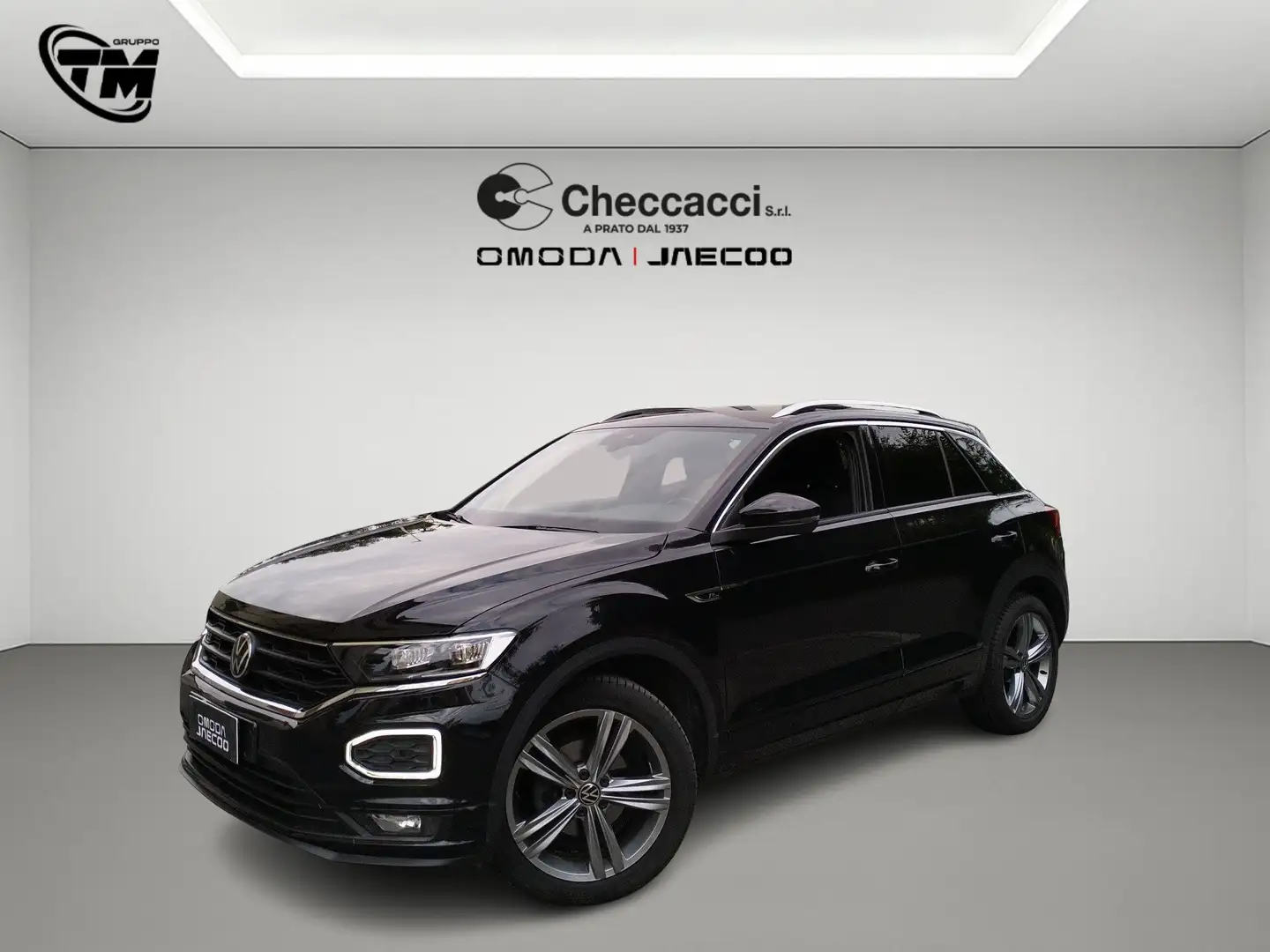 Volkswagen T-Roc 2021 1.5 tsi R-Line Sport dsg * IVA ESPOSTA * Noir - 1