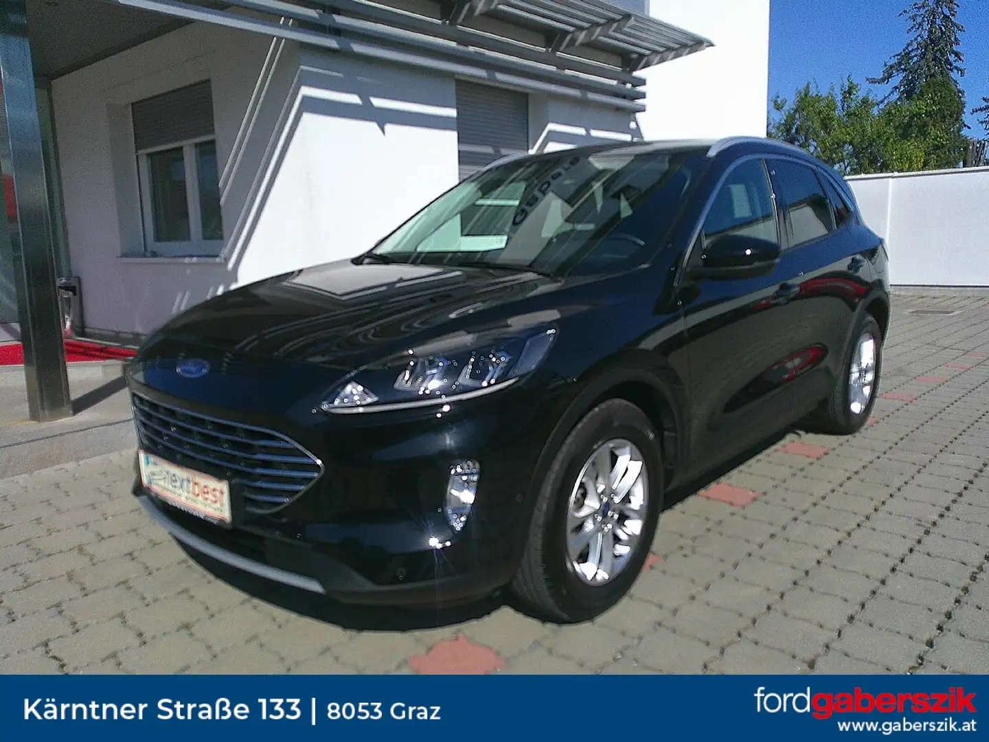 Ford Kuga 2,0 EcoBlue Hybrid Titanium Aut. Schwarz - 1
