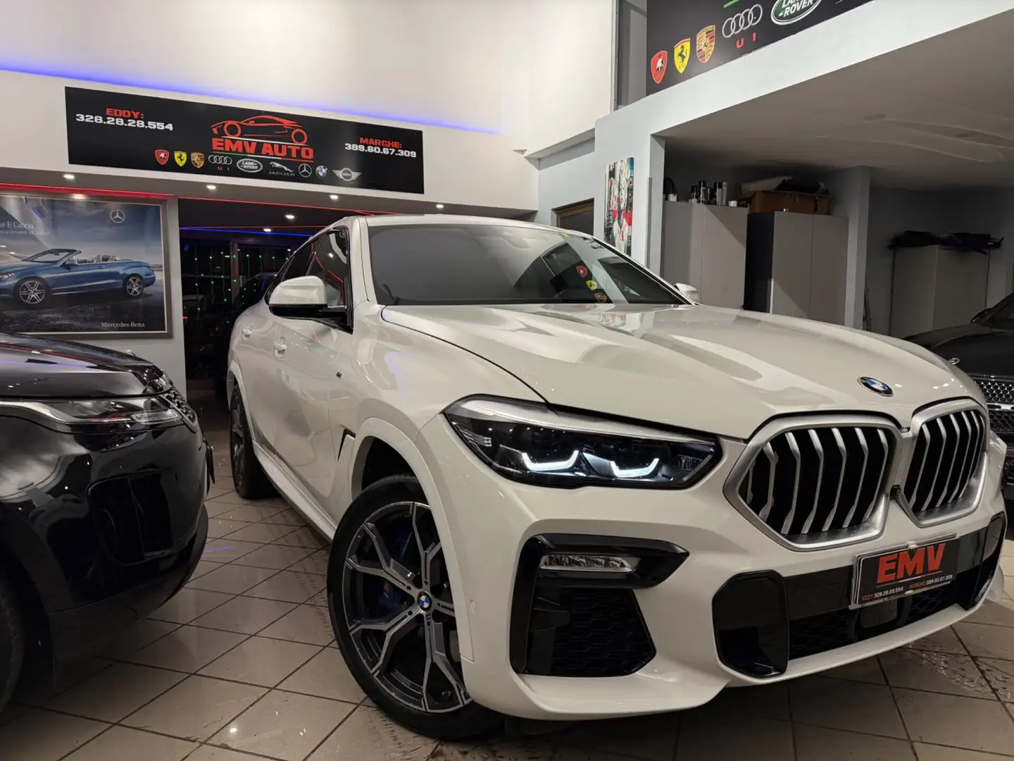 BMW X6 M X6 xDrive30d Msport Bílá - 1
