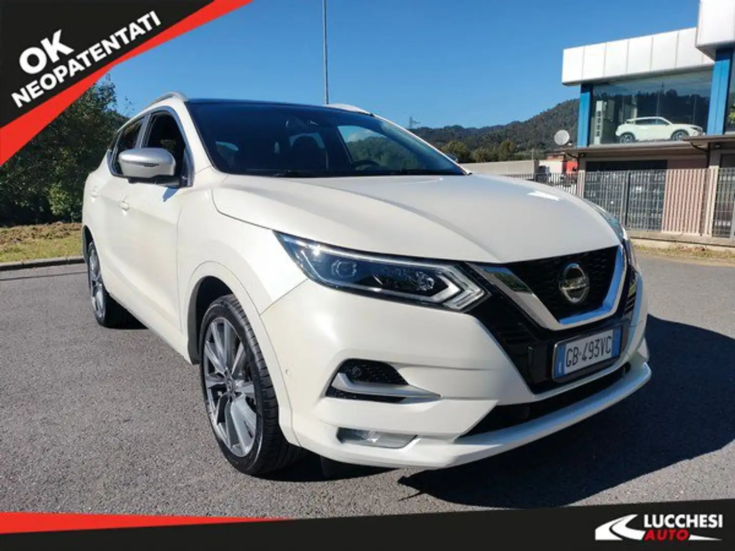 Nissan Qashqai Qashqai 1.5 dCi 115 CV DCT Tekna+ Dynamic standar Bianco - 1