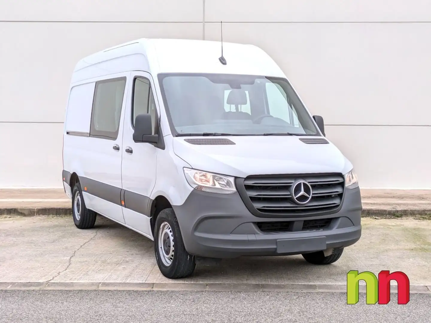 Mercedes-Benz Sprinter Combi 7 FG35 Plazas L2H2 AUTO 314CDI 143cv + ASIEN Weiß - 2