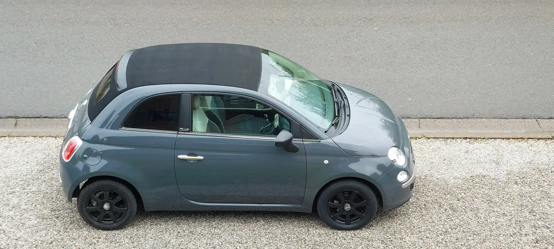 Fiat 500C 500C 0.9 T TwinAir Lounge Stop siva - 1