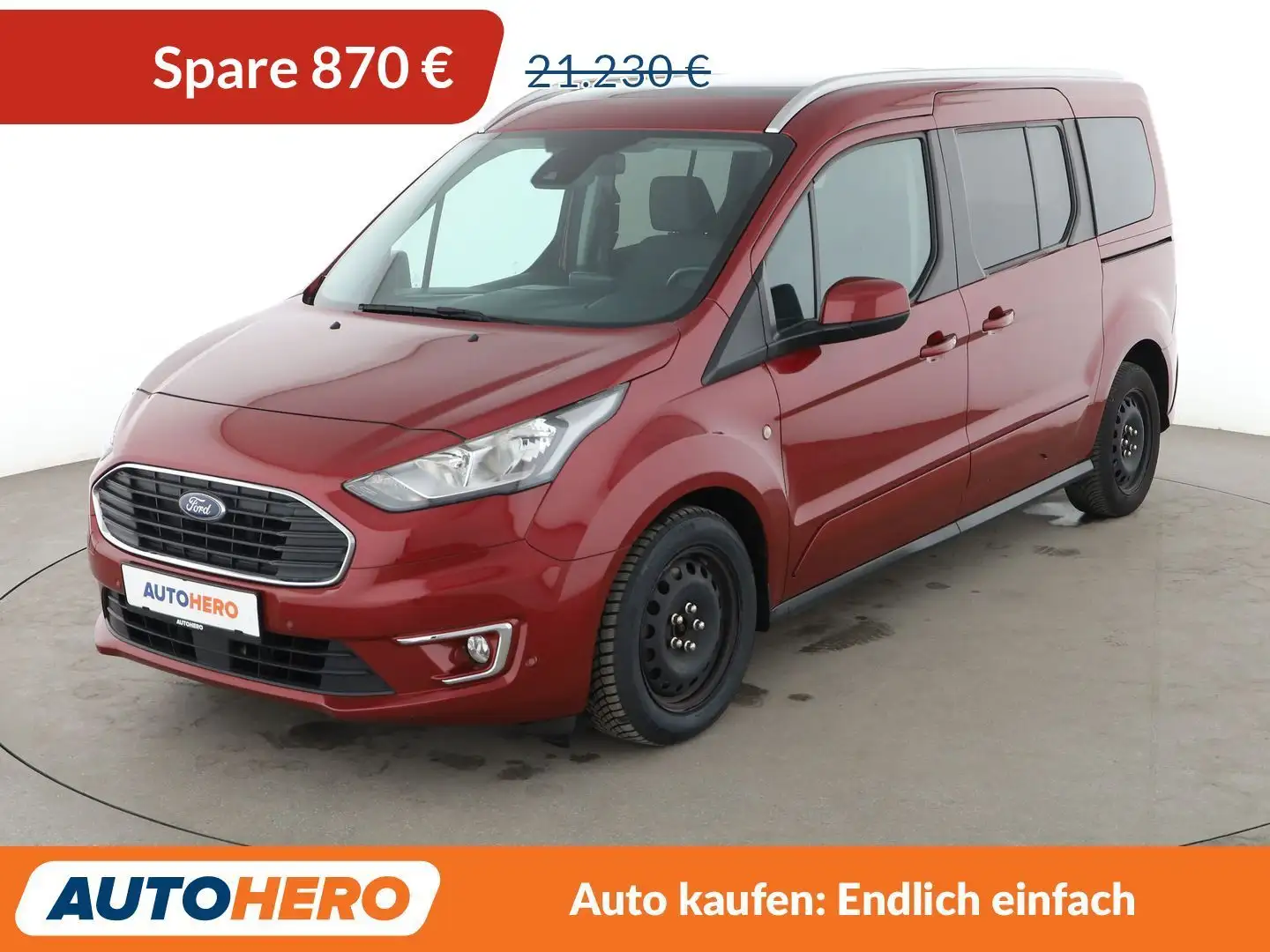 Ford Grand Tourneo 1.5 EcoBlue TDCi Titanium *ACC*CAM*PDC*SHZ* Rot - 1