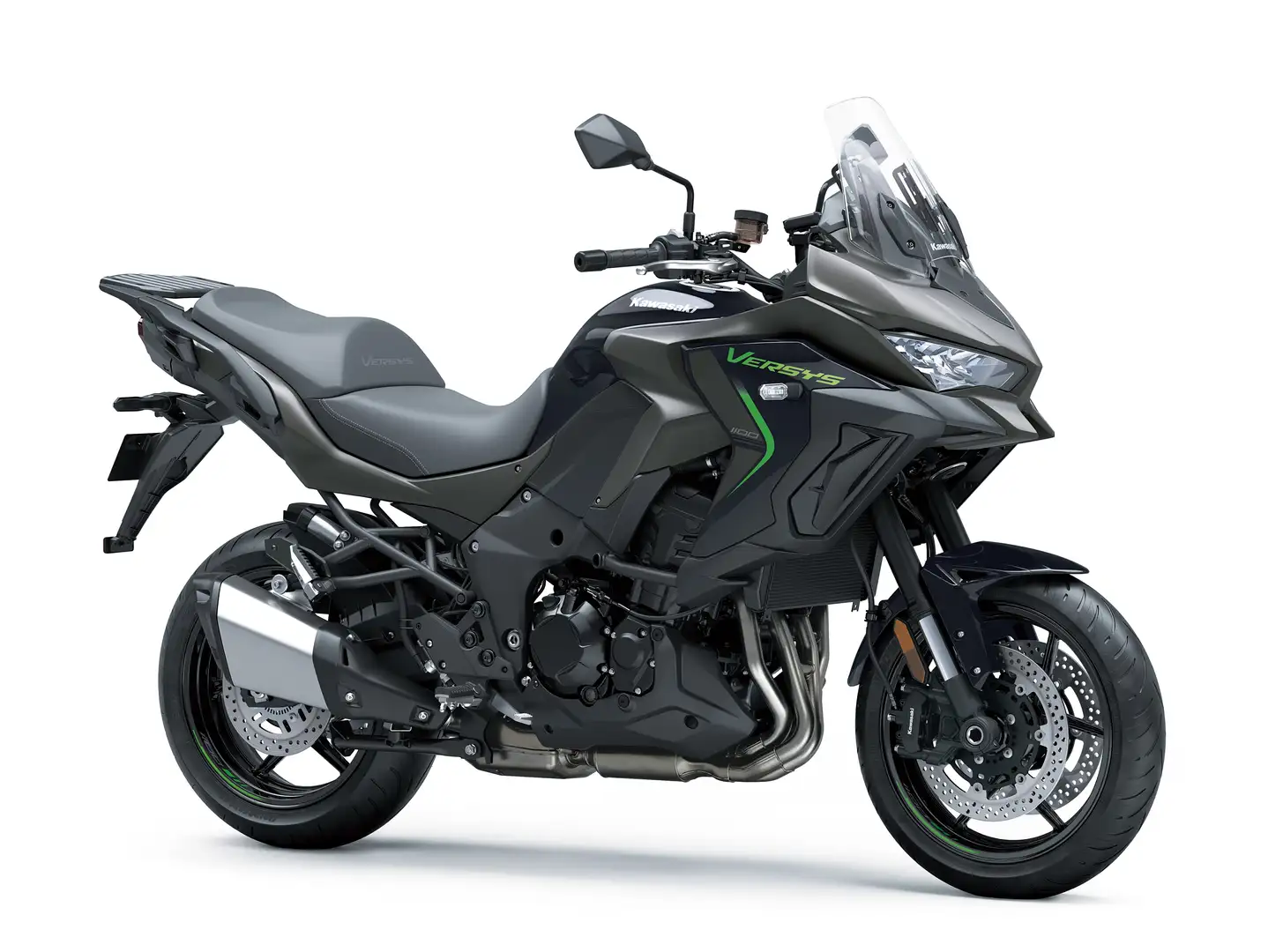 Kawasaki Versys 1000 1100 2025 ABS E5+ DEPART IMMEDIAT Nero - 1