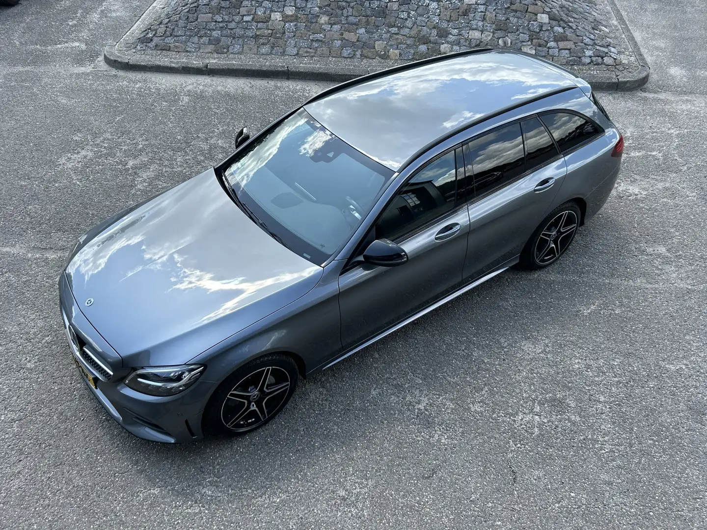 Mercedes-Benz C 180 Estate AMG NIGHT PAKKET CAMERA ALCANTARA PARK ASSI Grijs - 2