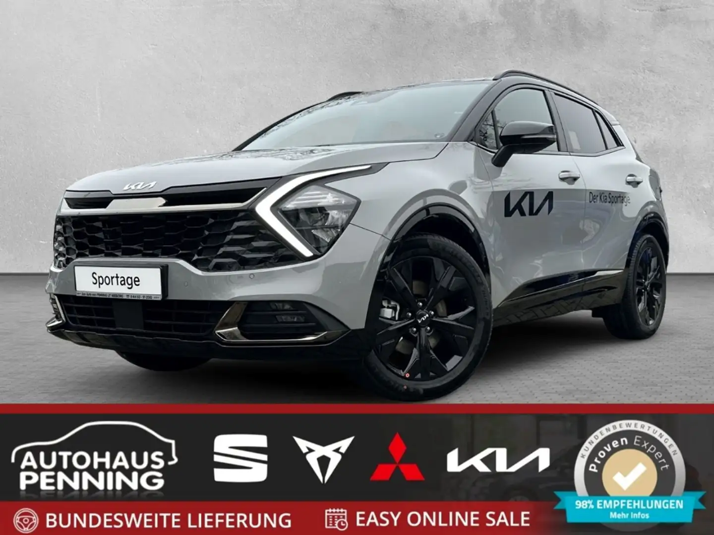 Kia Sportage 1.6 T-GDI / UPE: 46.860,- € / NIGHTLINE EDIT. GD A Gris - 1