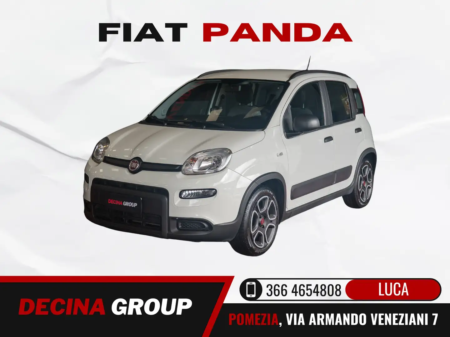 Fiat Panda 1.0 firefly hybrid City Life 70 cv PREZZO REALE Blanc - 1