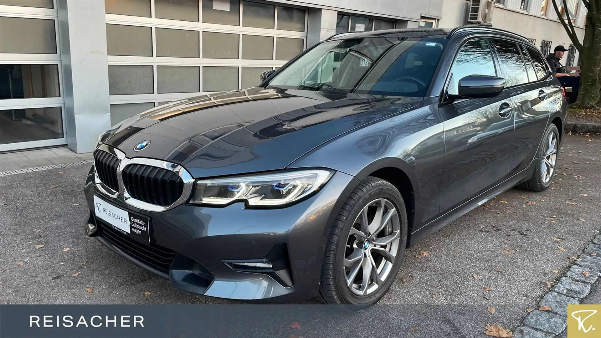 BMW 320 d A xDrive Tou Sport-Line LCProf Laser Leder Gris - 1