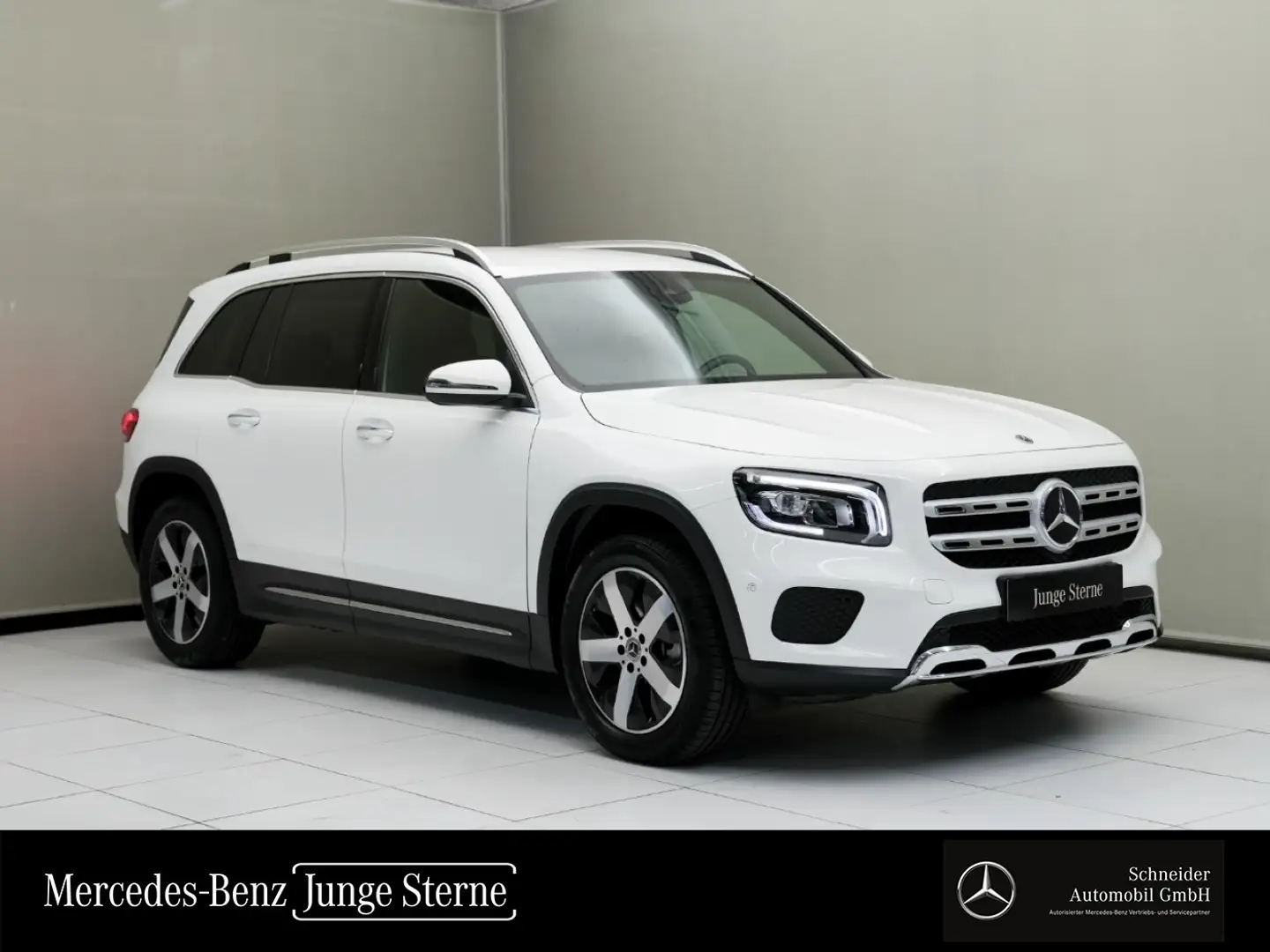 Mercedes-Benz GLB 200 d 4MATIC KAM SpurW SpurH Navi KlimaA LED Blanco - 1