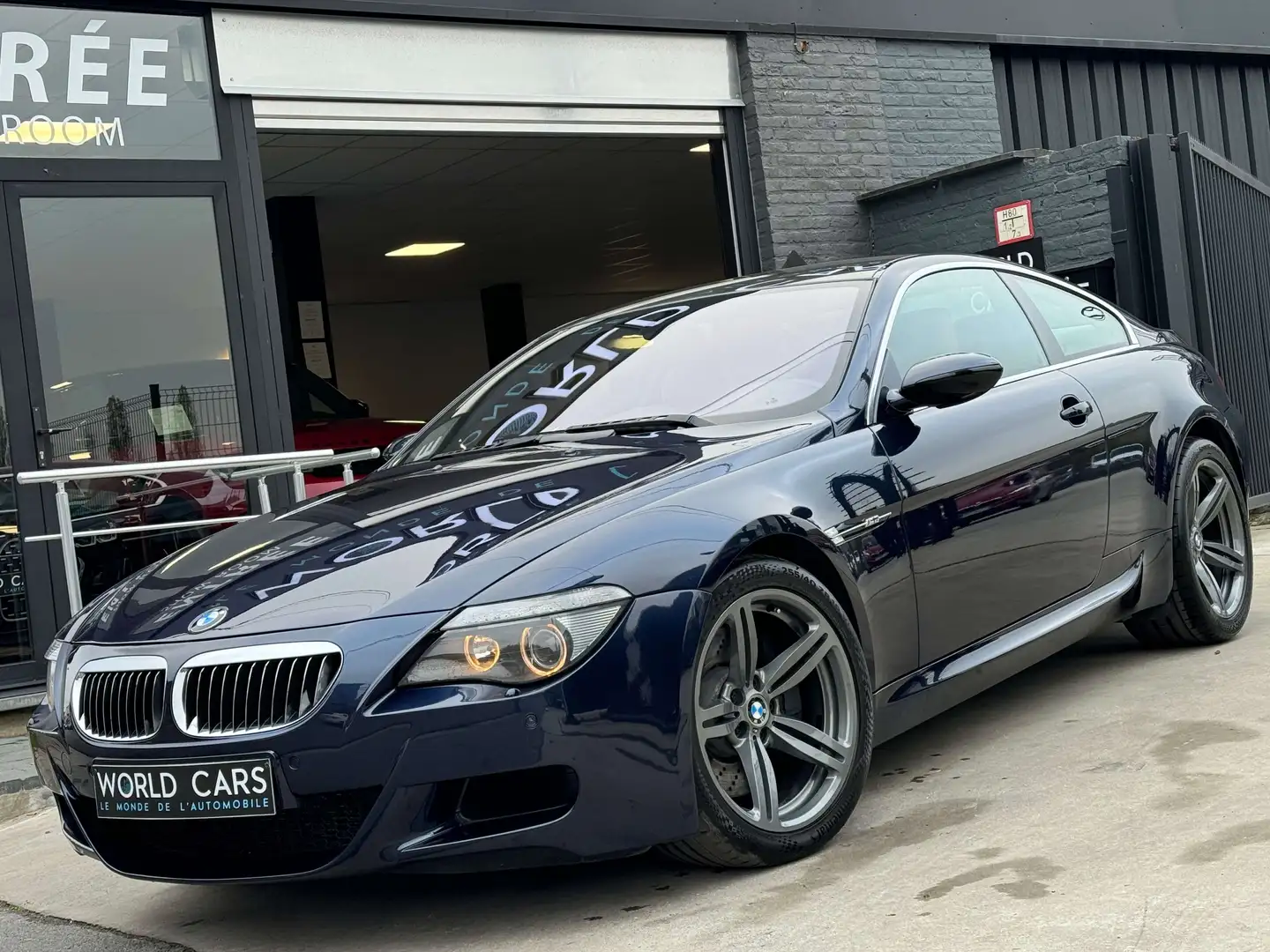 BMW M6 5.0i V10 40v SMG 507 CV/CARNET COMPLET/FULL OPTION Modrá - 1