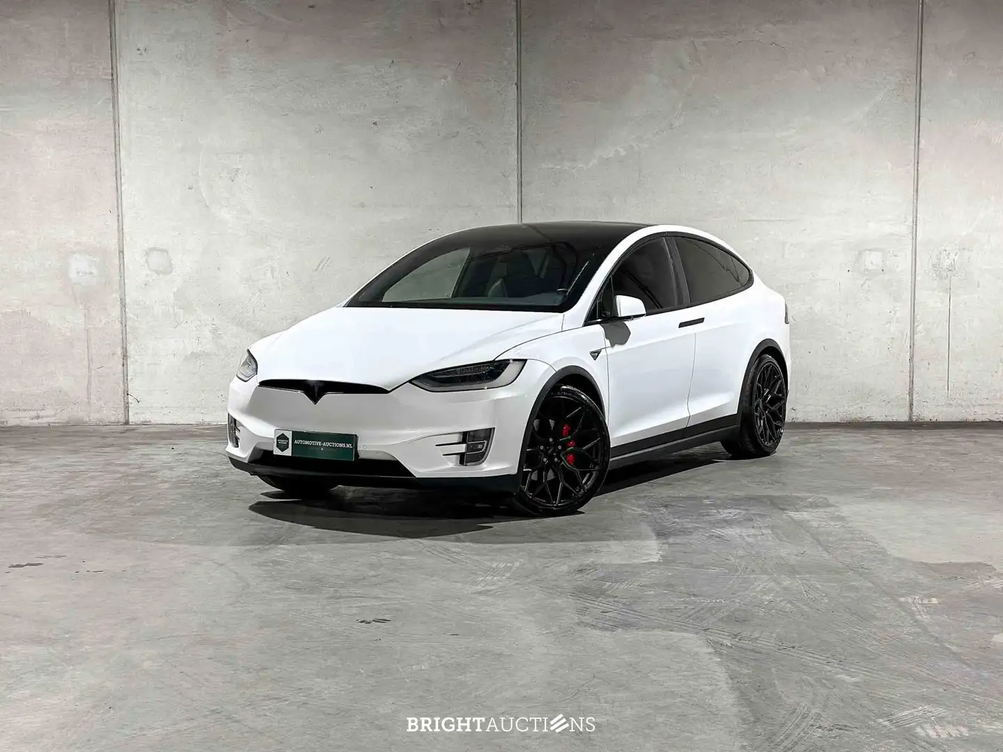 Tesla Model X Long Range Blanc - 2
