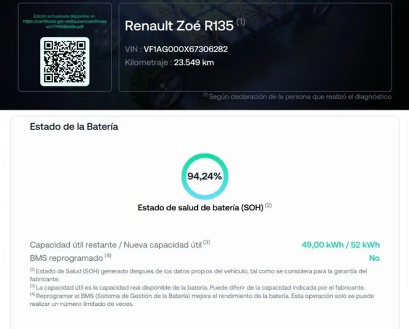 Renault ZOE Intens R135 Bateria 50kWh 135Cv Plateado - 2