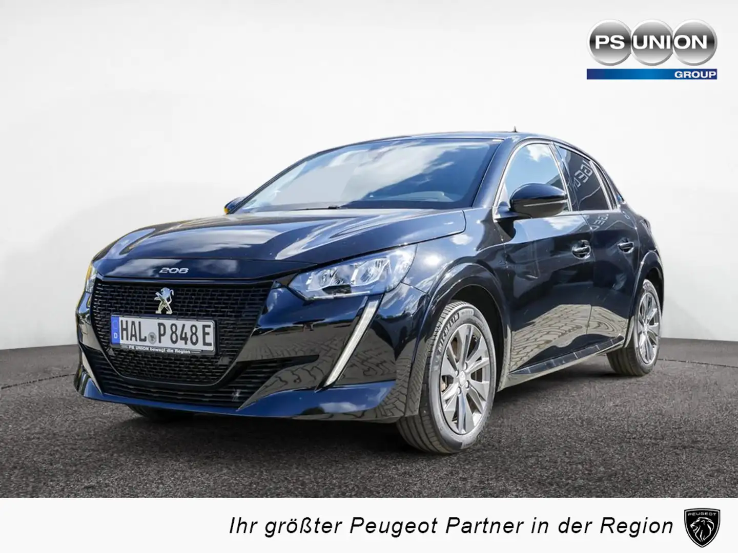 Peugeot e-208 ALLURE PACK Schwarz - 1