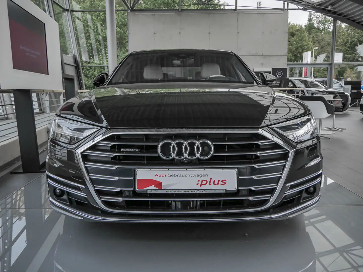 Audi A8 55 TFSI quattro STANDHZ ACC LASER EU6 B&O Schwarz - 2