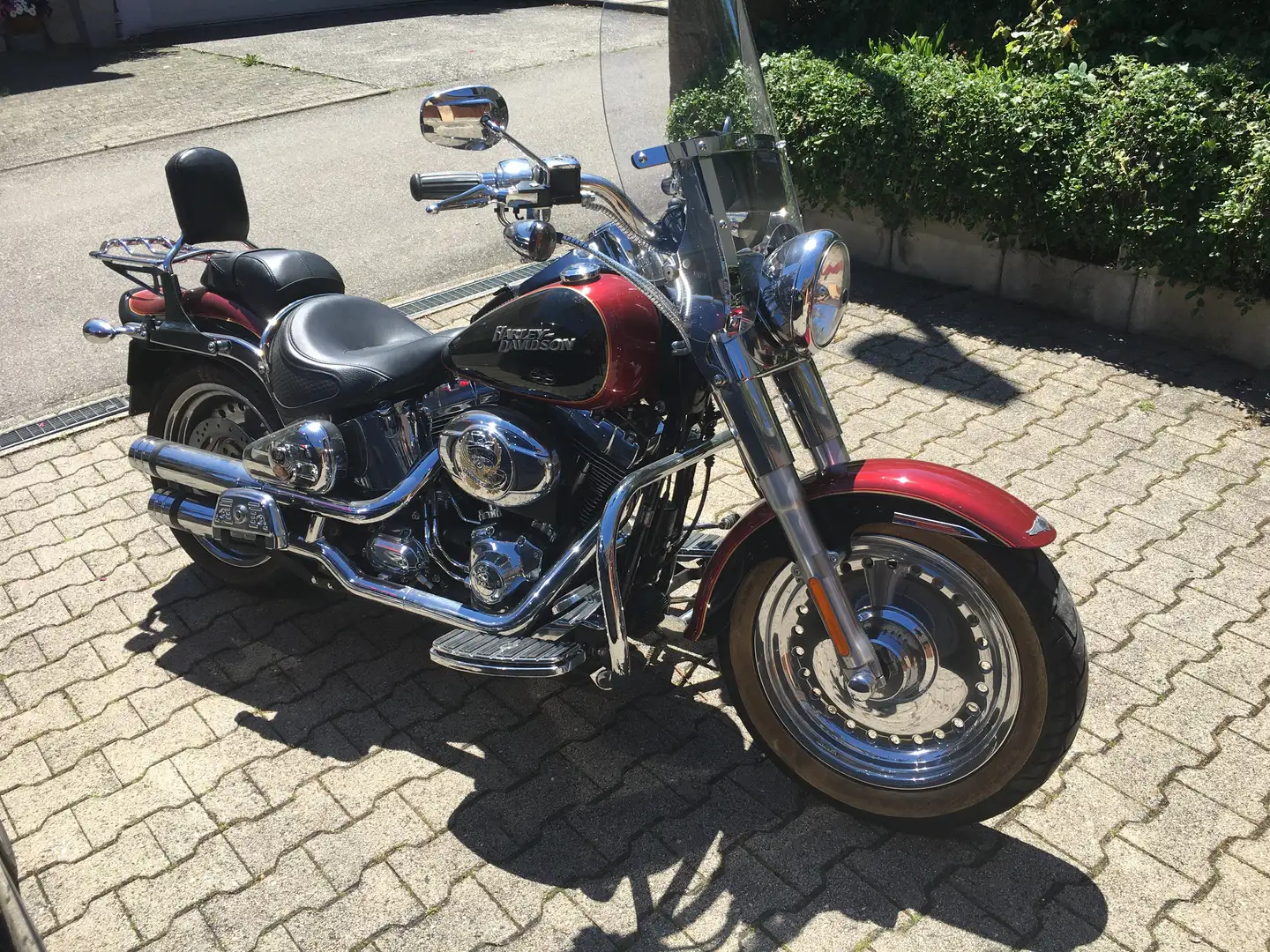 Harley-Davidson Fat Boy Fat Boy FLSTF Jekill & Hyde Roşu - 1