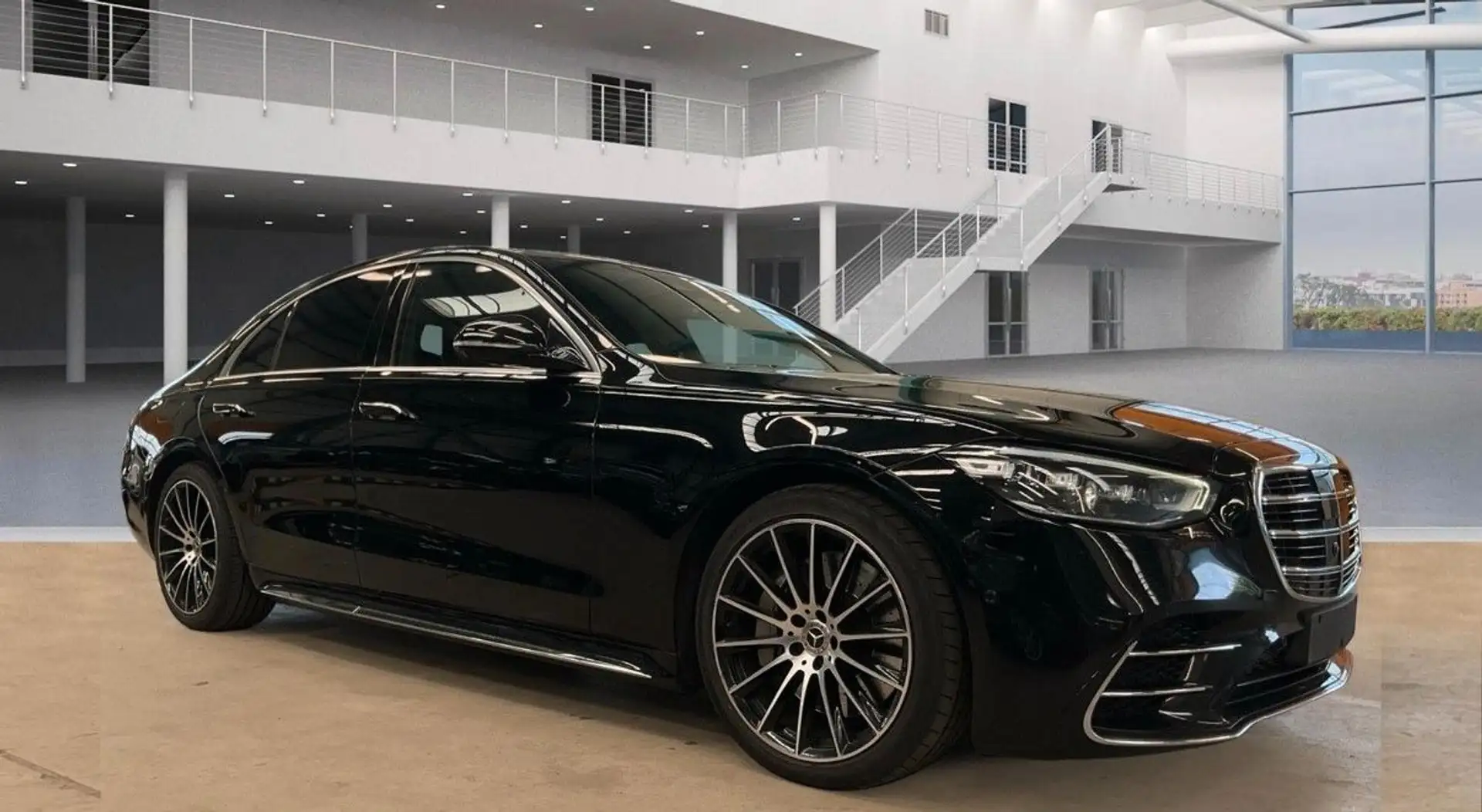 Mercedes-Benz S 350 d 4Matic AMG Line Sitzklima/Standheizung Noir - 2