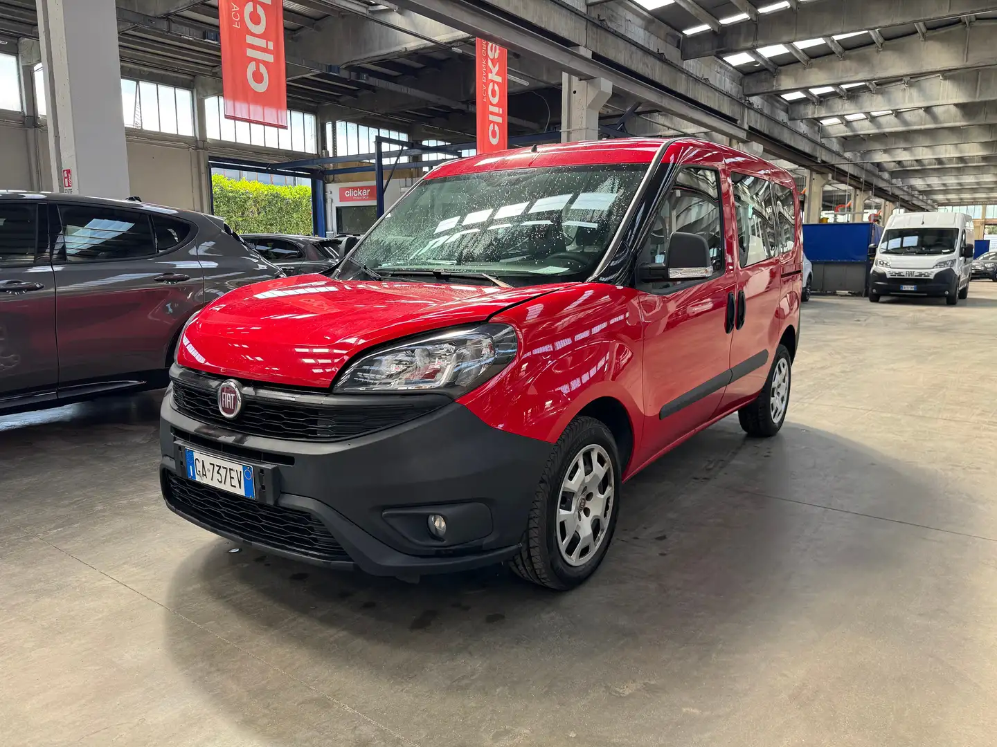 Fiat Doblo DOBLO CARGO EASY 1.3 Mjet 95cv CAT.N1 Rosso - 1