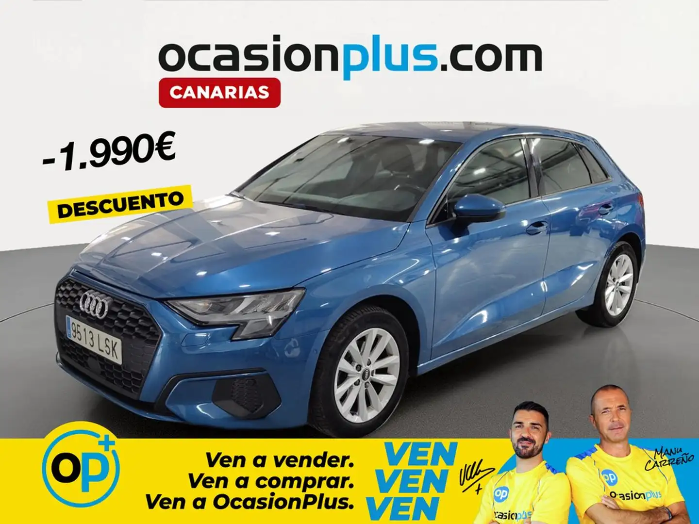 Audi A3 Sportback 30 TFSI Azul - 1