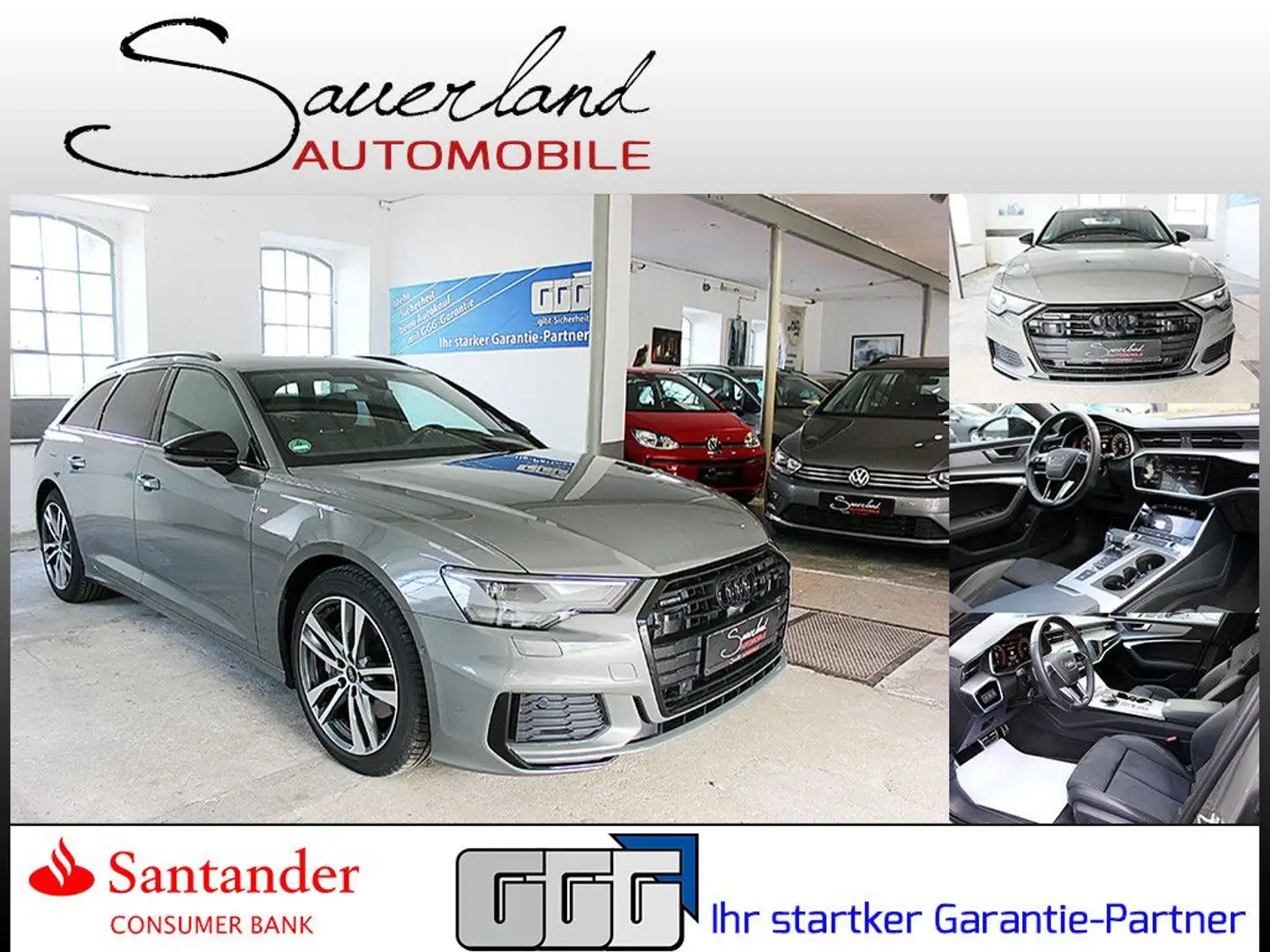 Audi A6 Avant 45 TDI quattro sport S-Line Grau - 1