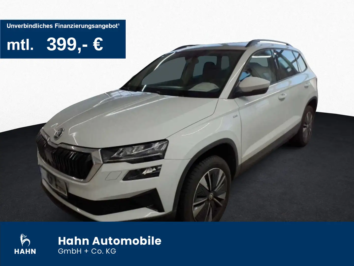 Skoda Karoq 1.5TSI DSG Tour LED Navi ACC Keyless PDCvh Weiß - 1