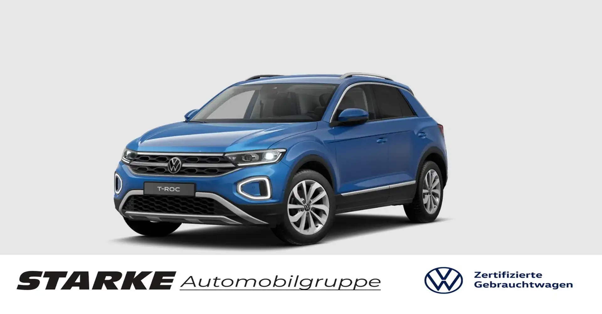 Volkswagen T-Roc 1.5 TSI DSG Style Blau - 1