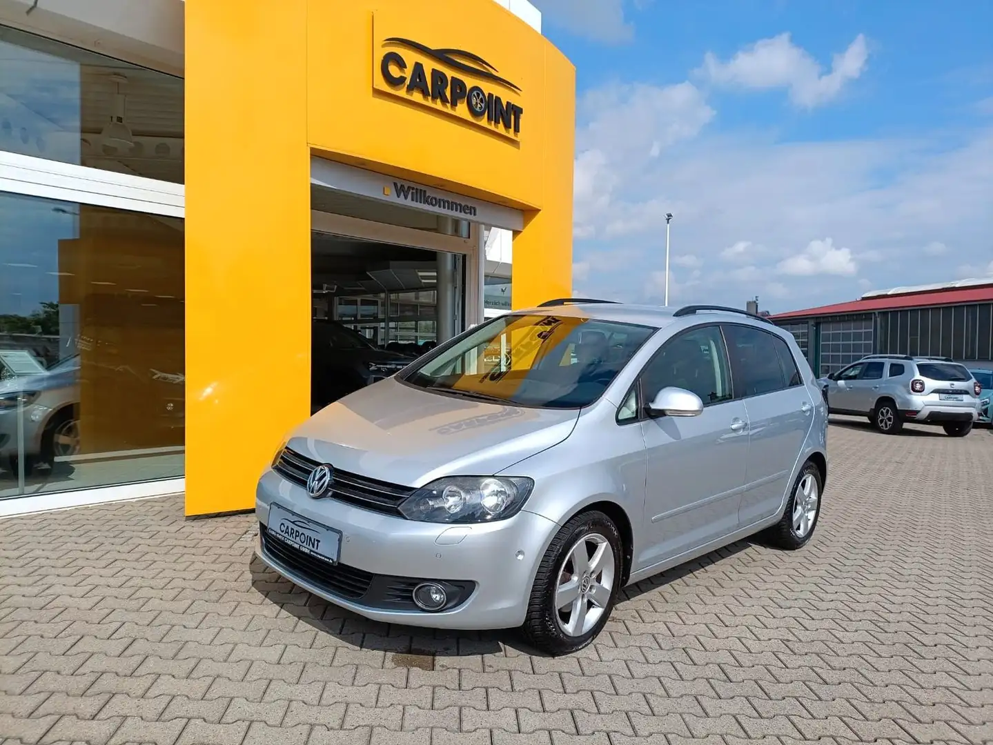 Volkswagen Golf Plus VI Team 1.2 Navi Klimaautomatik AHK Argintiu - 1