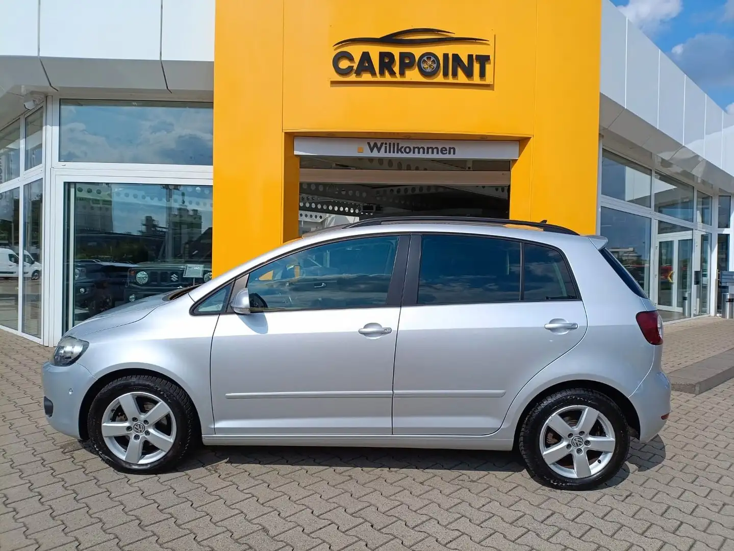 Volkswagen Golf Plus VI Team 1.2 Navi Klimaautomatik AHK Argintiu - 2