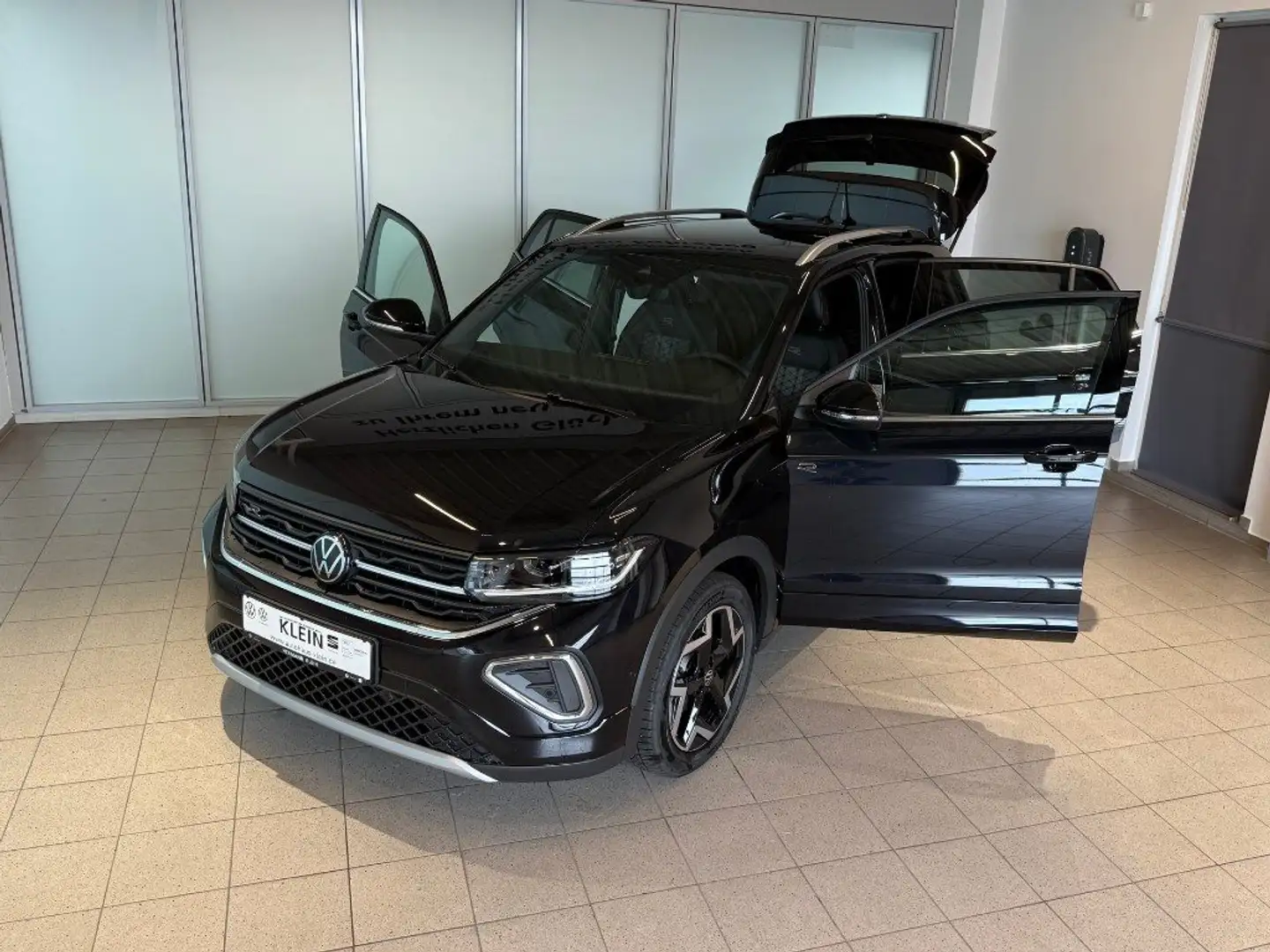 Volkswagen T-Cross R-Line 1.0 l TSI OPF 85 kW (116 PS) 7-Gang-Doppelk Zwart - 2