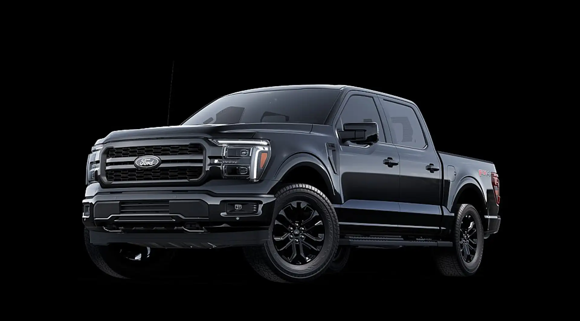 Ford F 150 F-150 LARIAT SuperCrew ShortBed 5,0 L V8 AT 4x4... Schwarz - 1