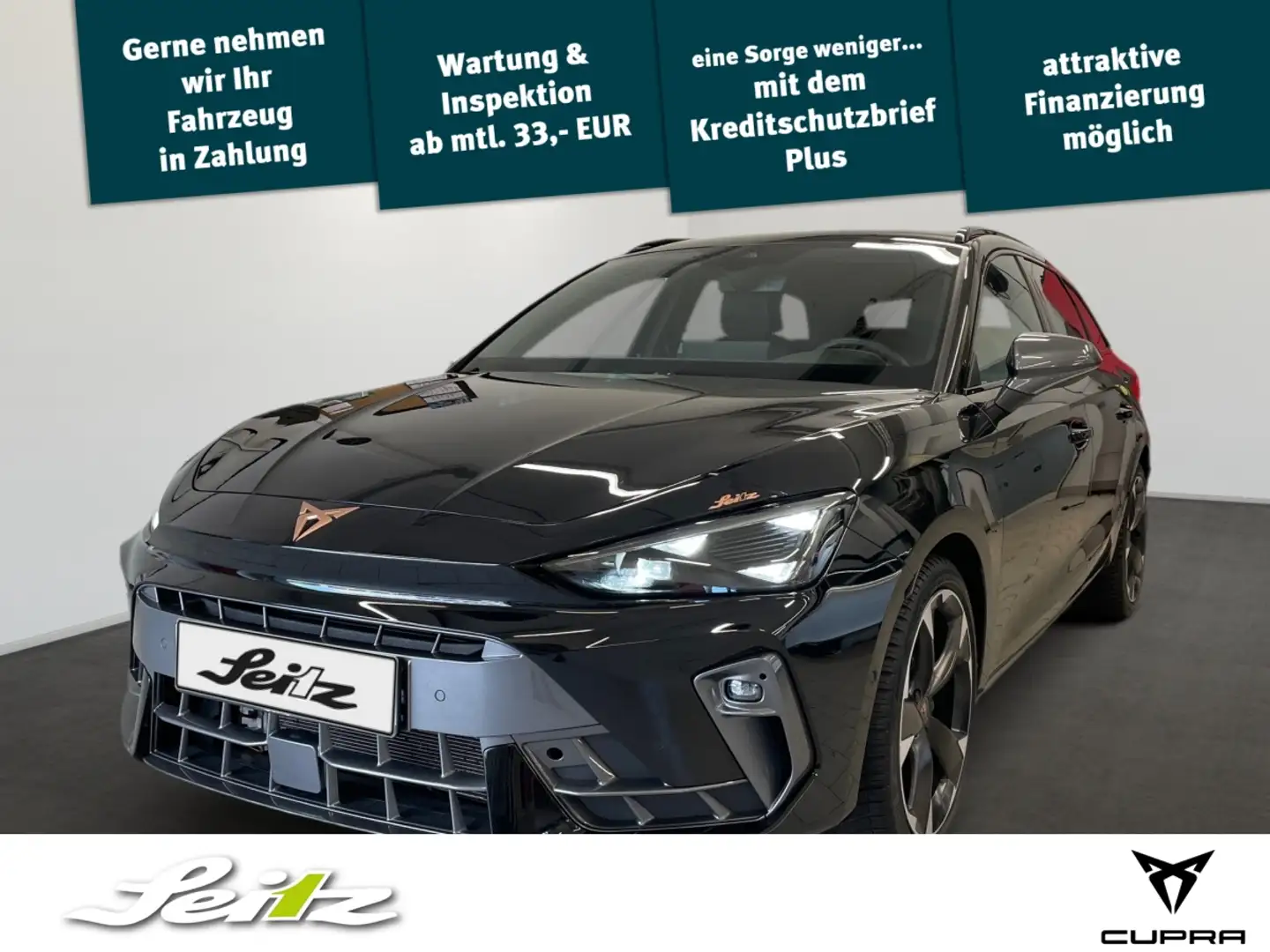 CUPRA Leon Sportstourer 1.5 eTSI *LED*KAMERA*NAVI*SITZH* Zwart - 1