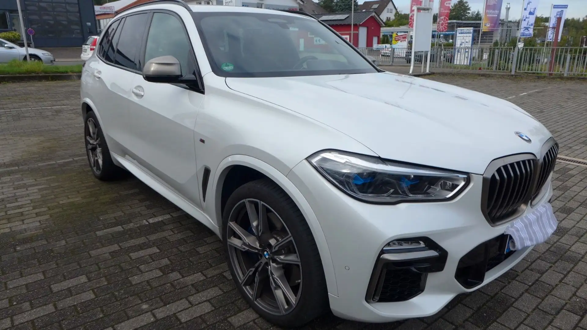 BMW X5 M Blanc - 1