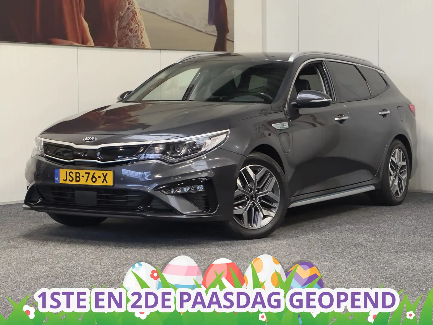 Kia Optima SPORTSWAGON 2.0 GDI PHEV AUTOMAAT NAVIGATIE TREKHA Gris - 1