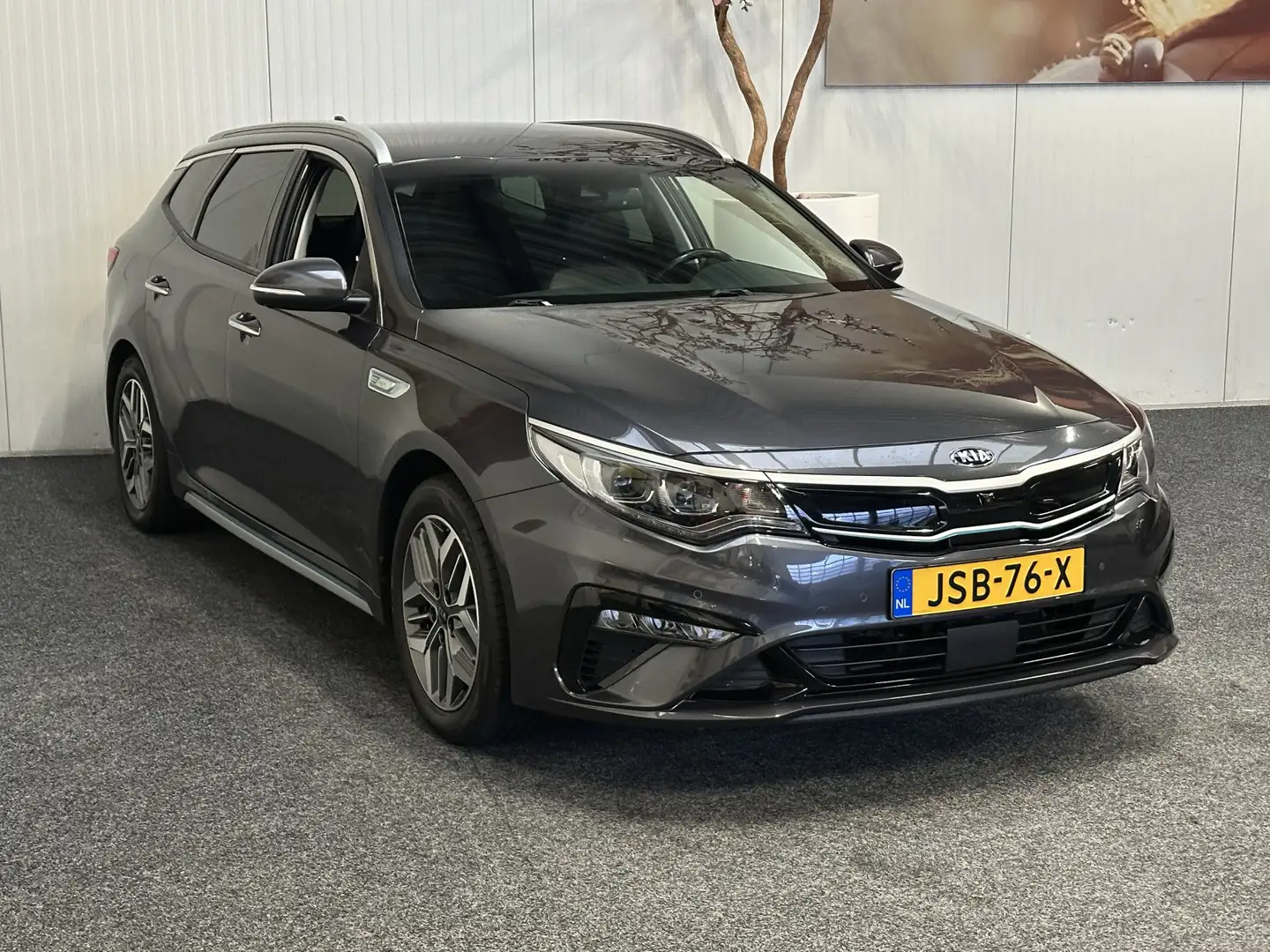 Kia Optima SPORTSWAGON 2.0 GDI PHEV AUTOMAAT NAVIGATIE TREKHA Gris - 2