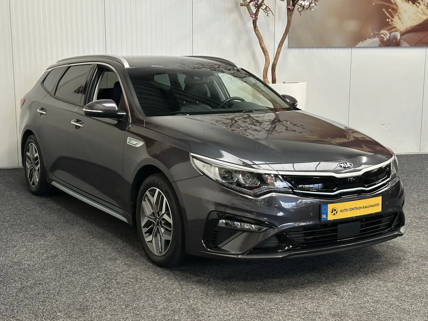 Kia Optima SPORTSWAGON 2.0 GDI PHEV AUTOMAAT NAVIGATIE TREKHA Gris - 2