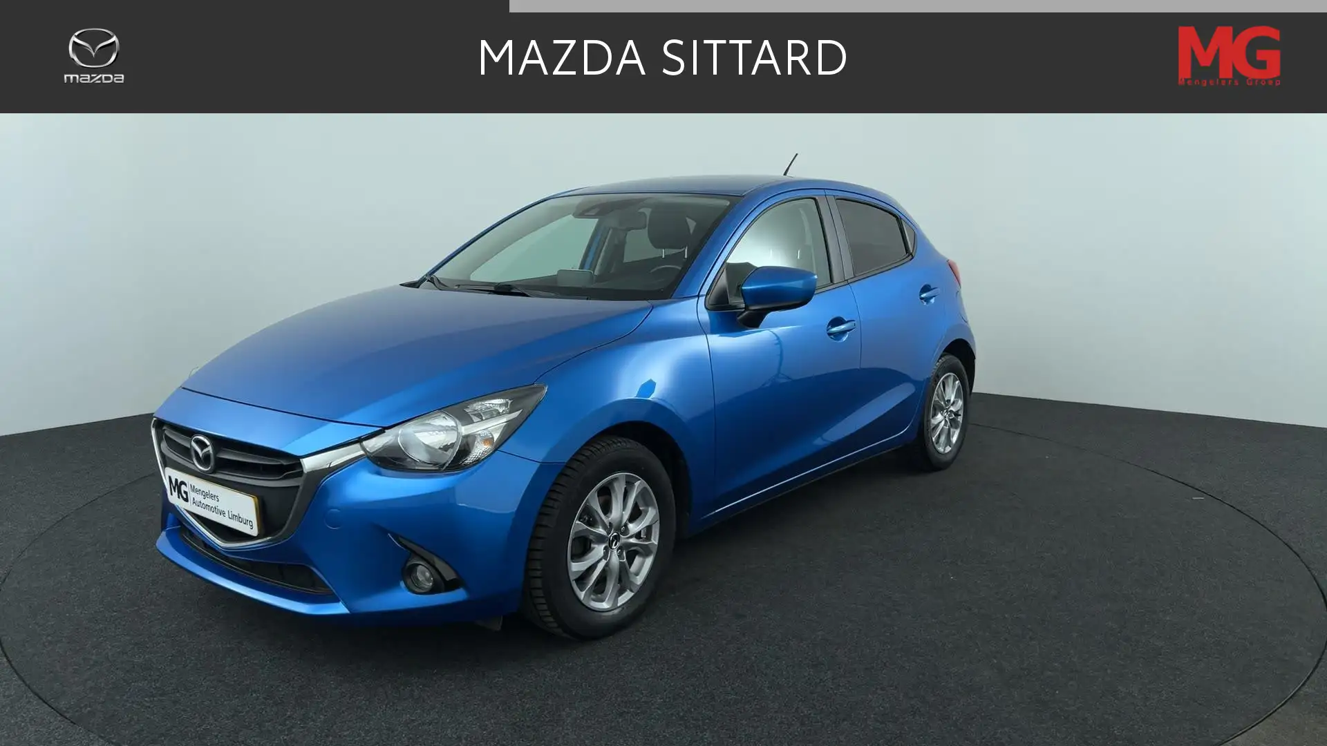 Mazda 2 1.5 Skyactiv-G S | Airco | Navigatie | 15'' LM Vel Blau - 1