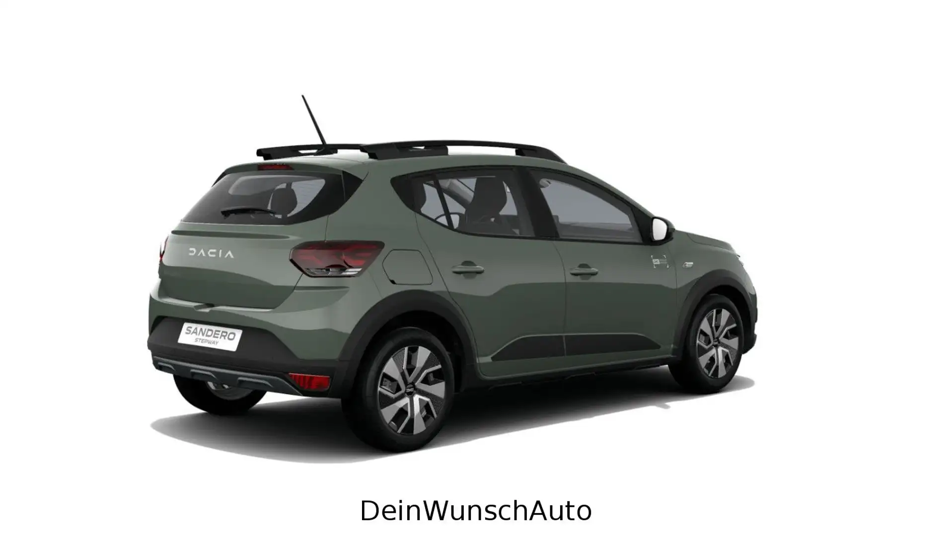 Dacia Sandero III Stepway Expression TCe90 CVT VORLAUF Groen - 2