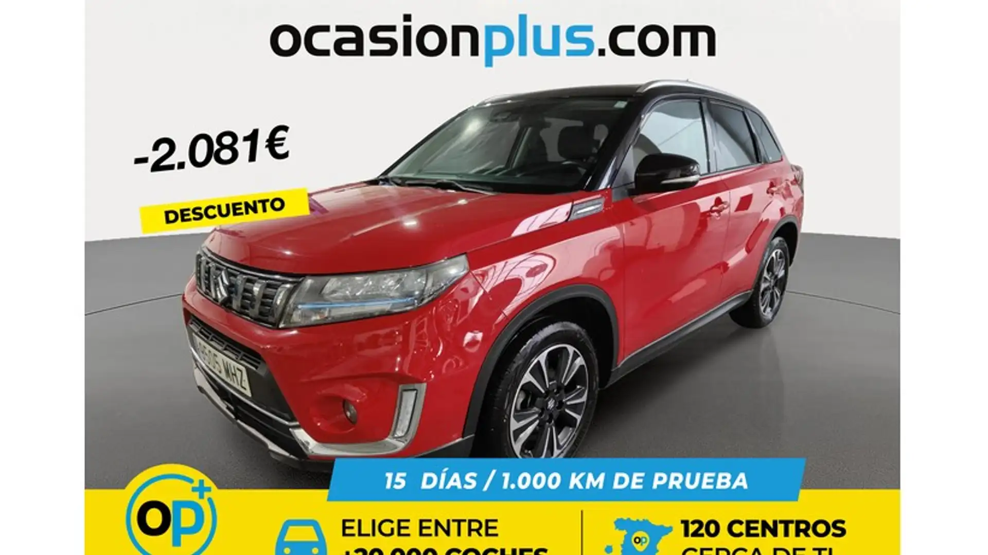 Suzuki Vitara 1.4T GLX 4WD Mild Hybrid Rojo - 1