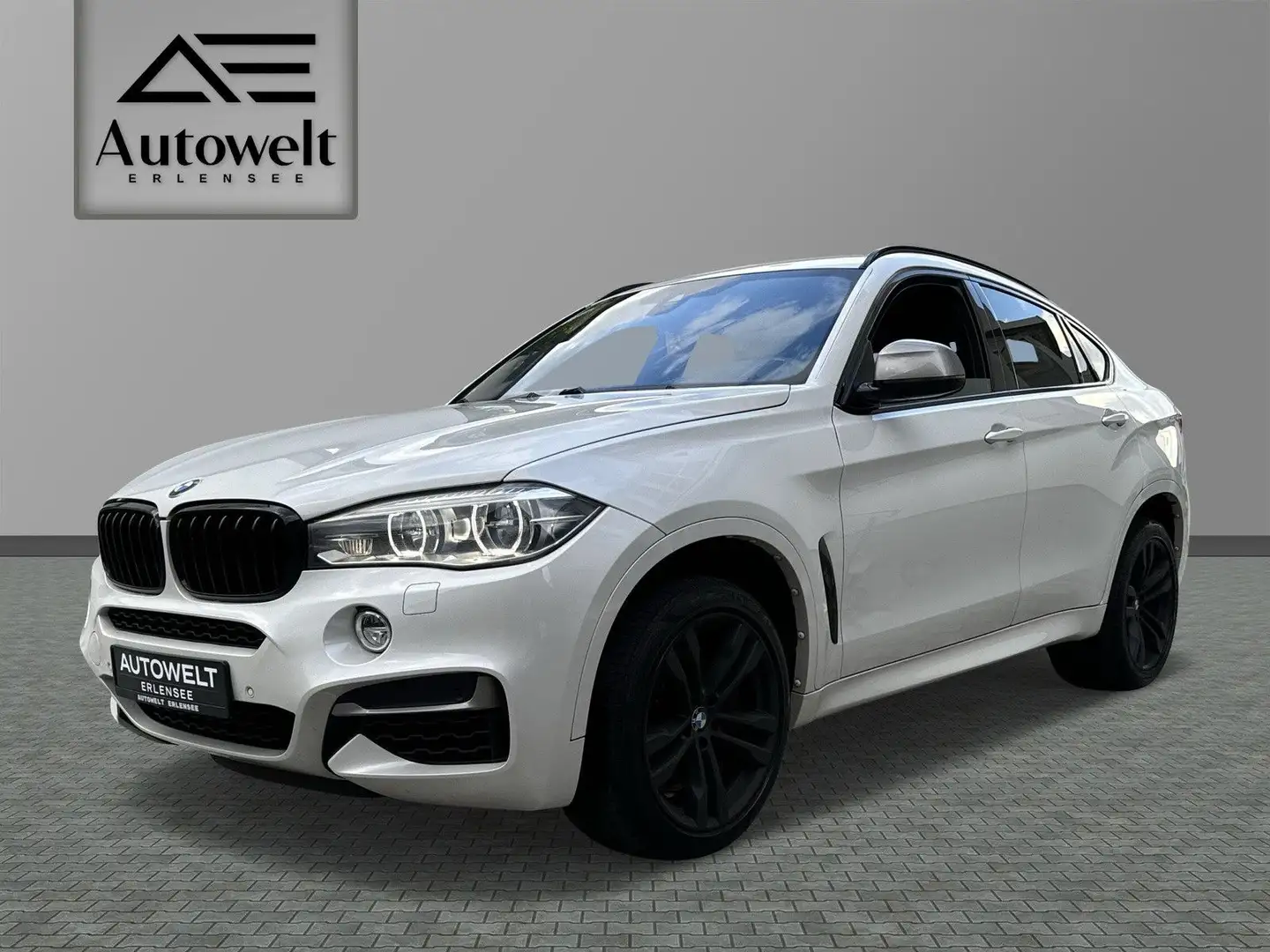 BMW X6 Baureihe X6 M50 d*Alcantara*LED*Memory*Navi Weiß - 1