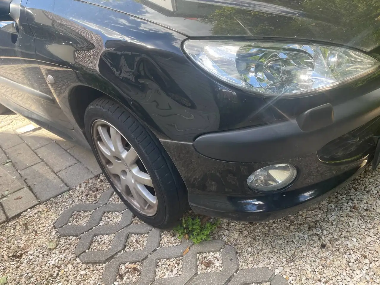 Peugeot 206 CC 2.0 – Bastlerfahrzeug – Dach/Hinterachse defekt, foto 7