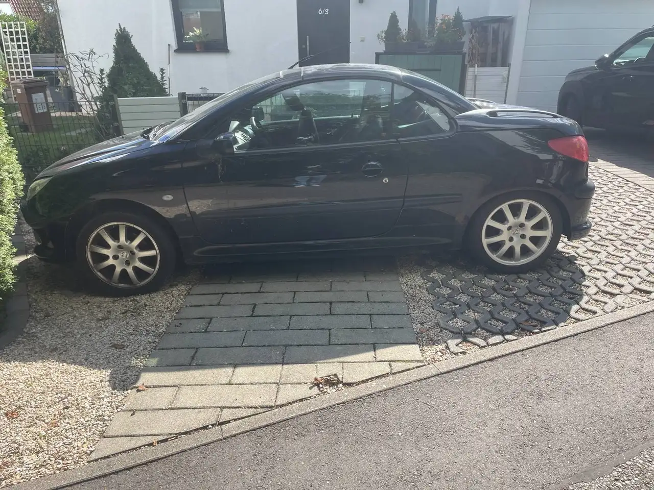 Peugeot 206 CC 2.0 – Bastlerfahrzeug – Dach/Hinterachse defekt, foto 1