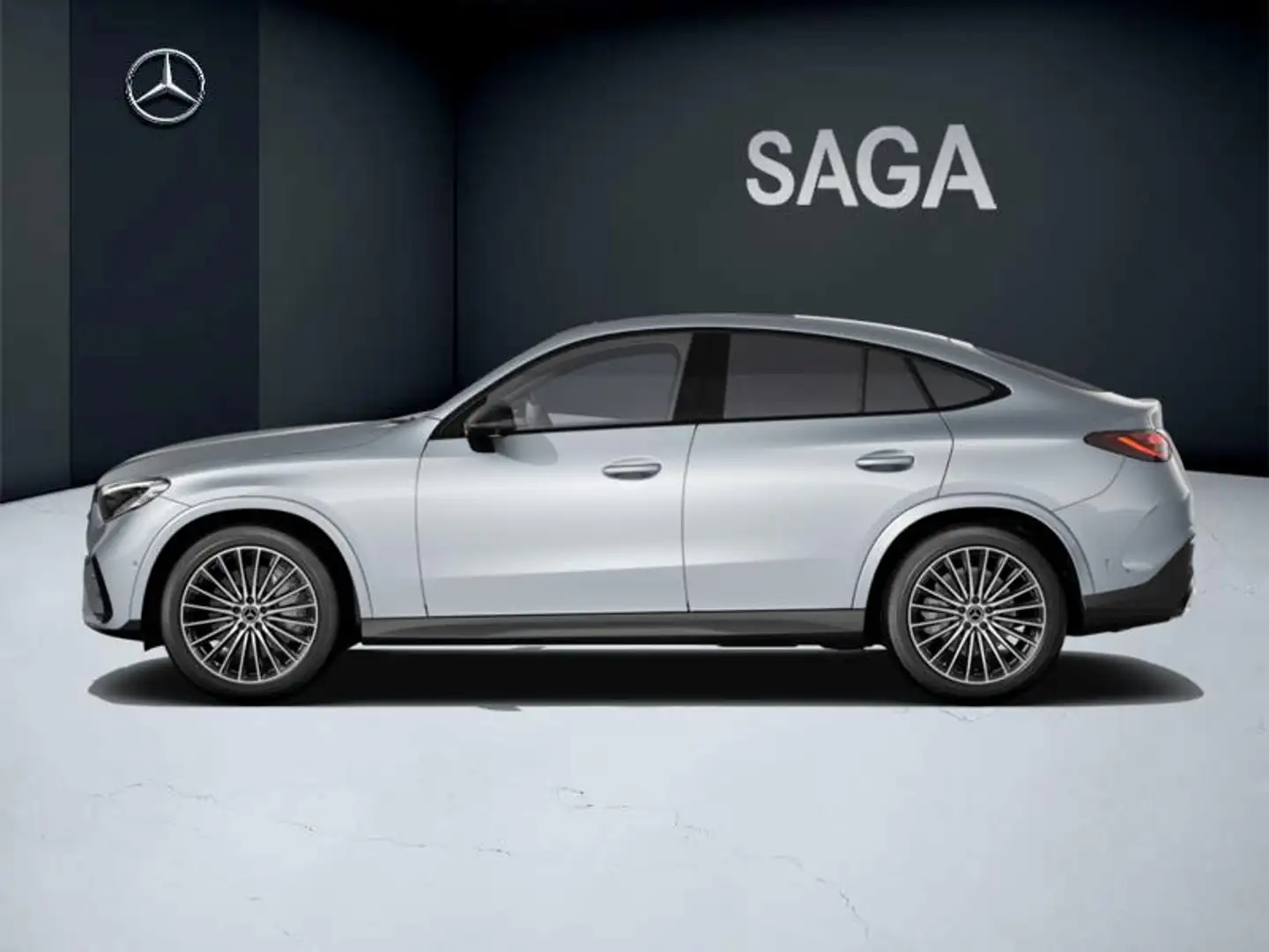 Mercedes-Benz GLC 200 GLC 4MATIC Coupé AMG Line Argento - 2