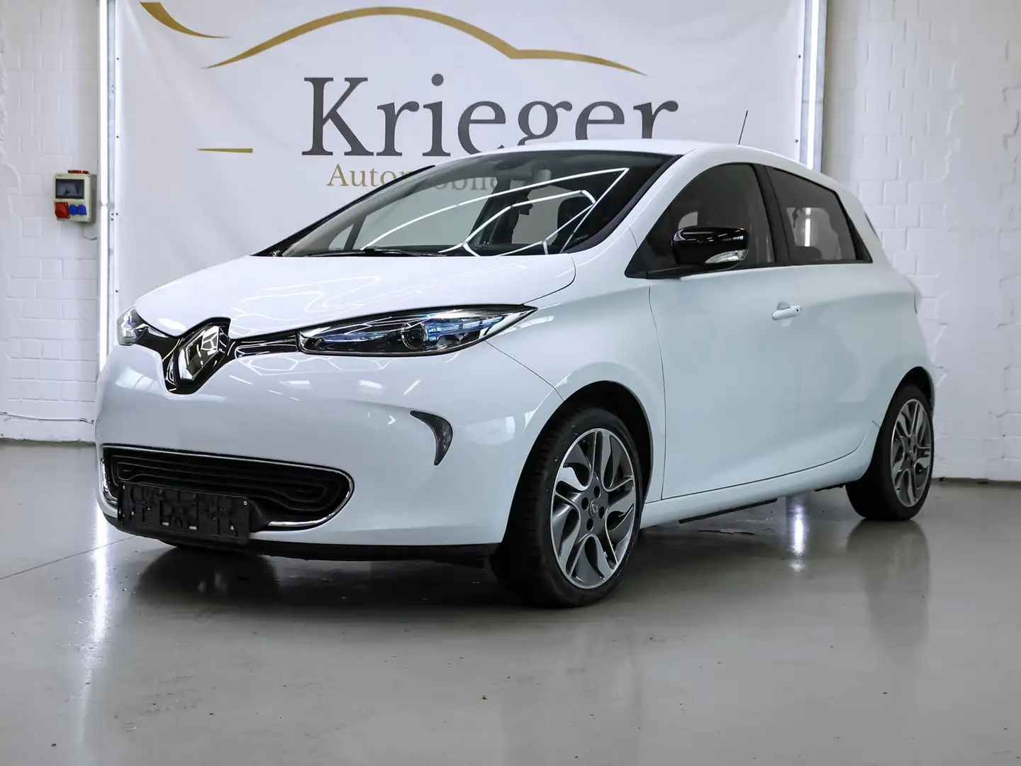 Renault ZOE Intens *NAVI*KLIMAAUTO*KAMERA*KAUF-BATTERIE* Blanc - 1