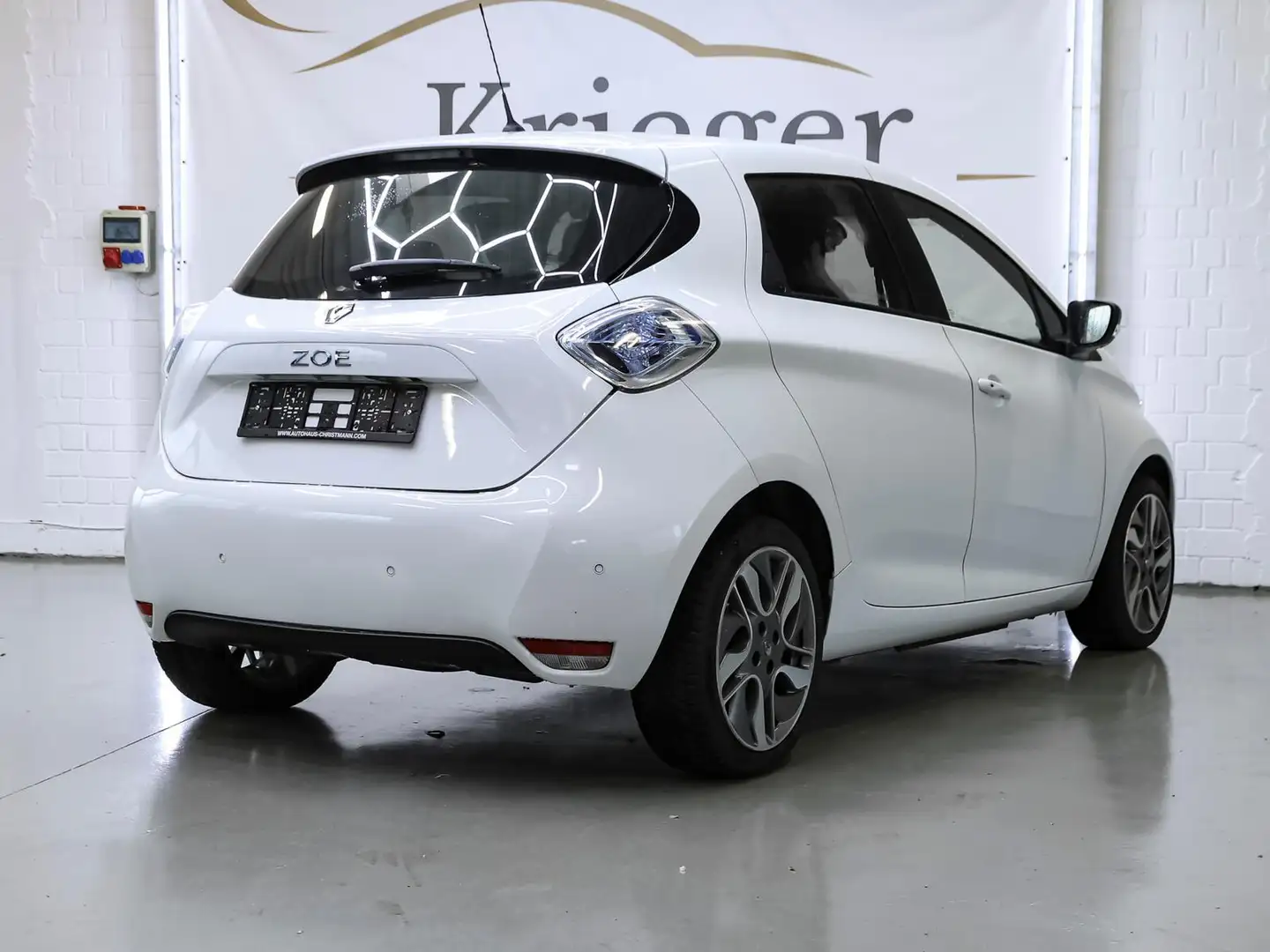 Renault ZOE Intens *NAVI*KLIMAAUTO*KAMERA*KAUF-BATTERIE* Blanc - 2