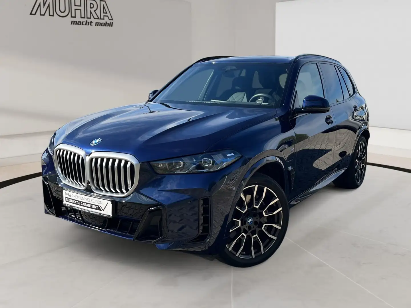 BMW X5 xDrive50e M Sport 21" Autobahnas. Pano AHK HK Blau - 2
