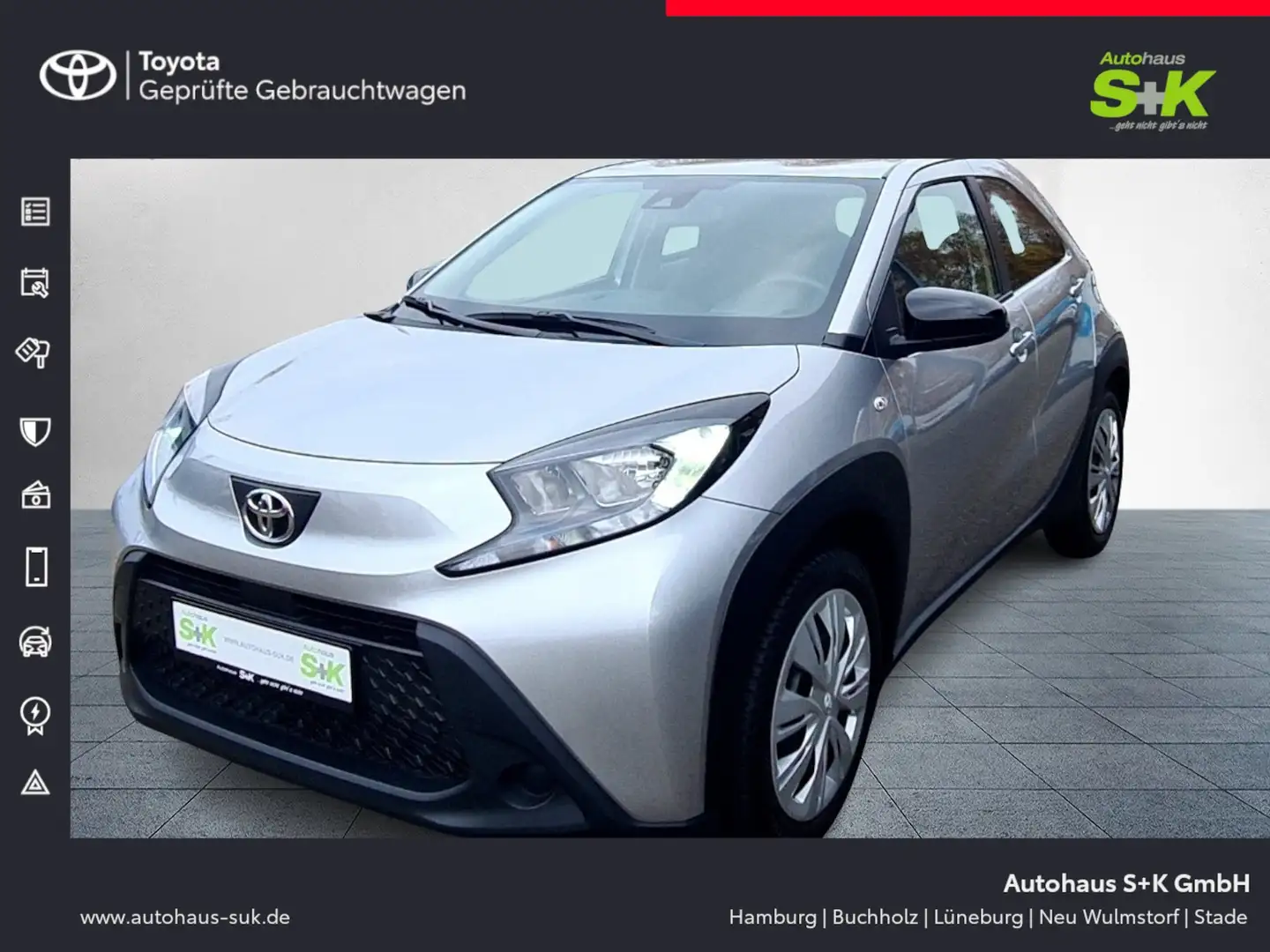 Toyota Aygo X Play*Allwetterreifen*Carplay*Rückfahrkam. Argent - 1