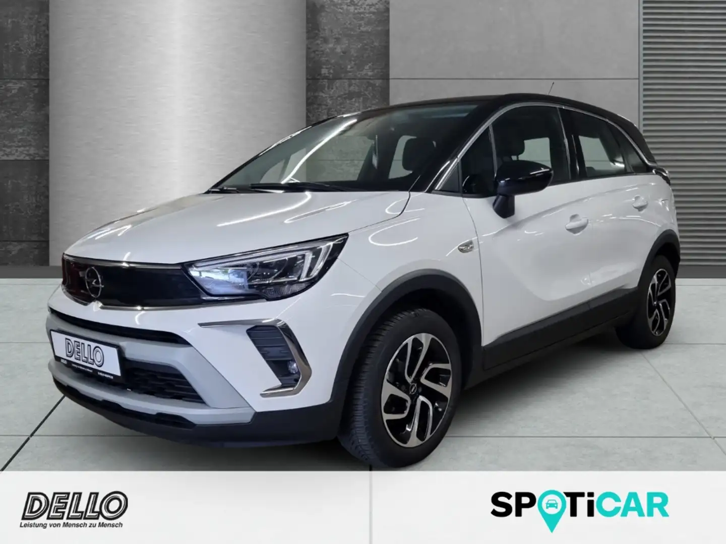 Opel Crossland Elegance 1.2 Sitzheizung Klimaautomatik Lenkradhei Weiß - 1