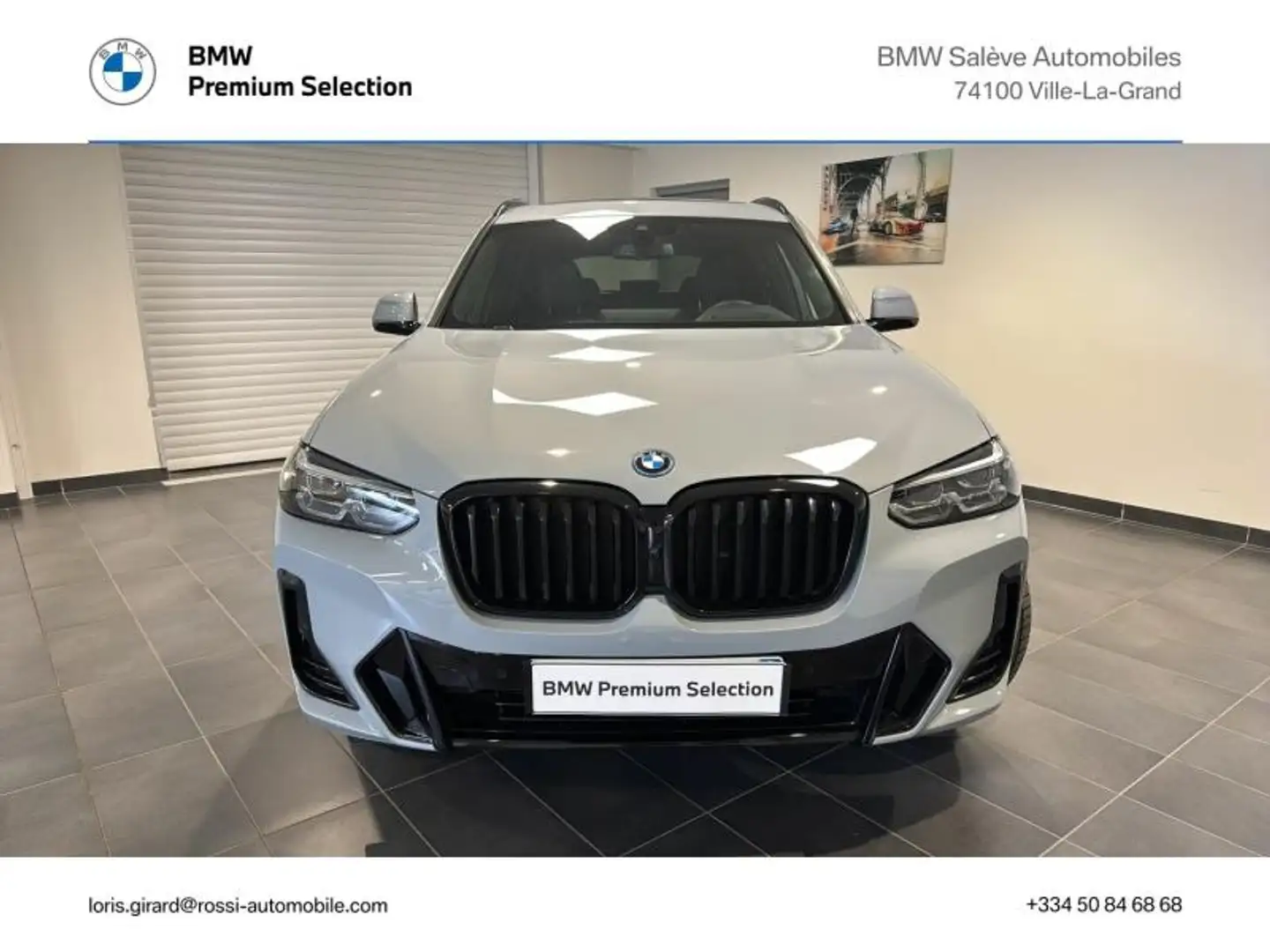 BMW X3 xDrive30e 292ch M Sport Gris - 2