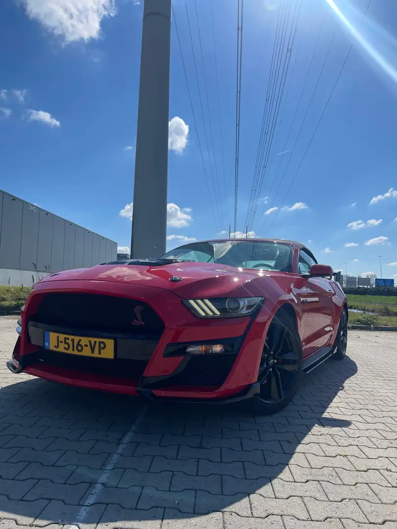 Ford Mustang 2.3 EcoBoost Rood - 1